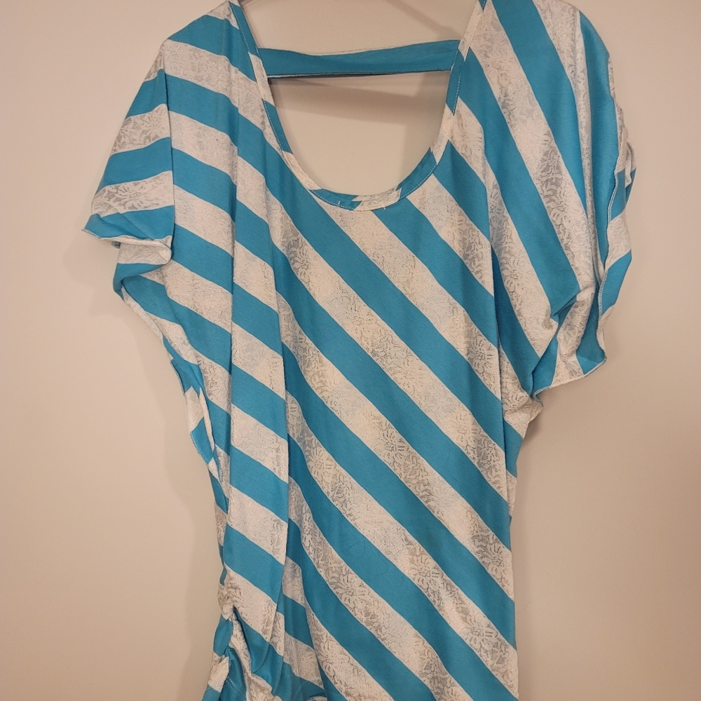 BLUE STRIPPED SHIRT